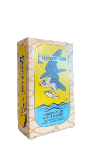Sardines à l'huile d'olive pimentée - Emporium