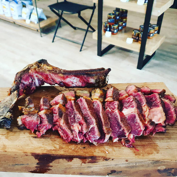 Recette - Côte de bœuf et pommes grenailles