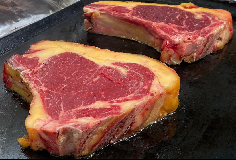 La cuisson idéal d'une côte de bœuf