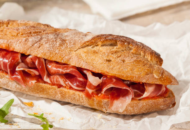 Recette - Sandwich au jambon ibérique