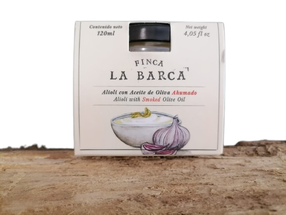 Sauce Aïoli aromatisé à l'huile d'olive fumée