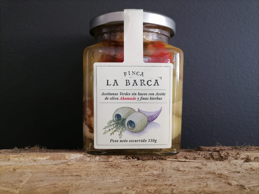 Olives à l'Huile d'Olive Fumée et Fines Herbes